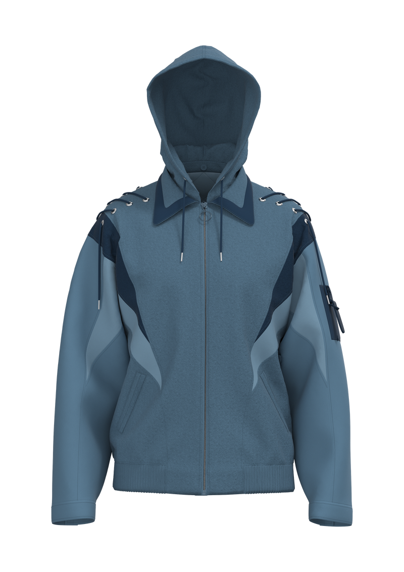 MODULAR QUILTED BOMBER JACKET