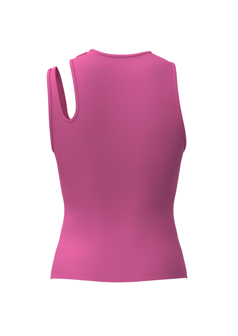 Cut Out Ribbed Tank